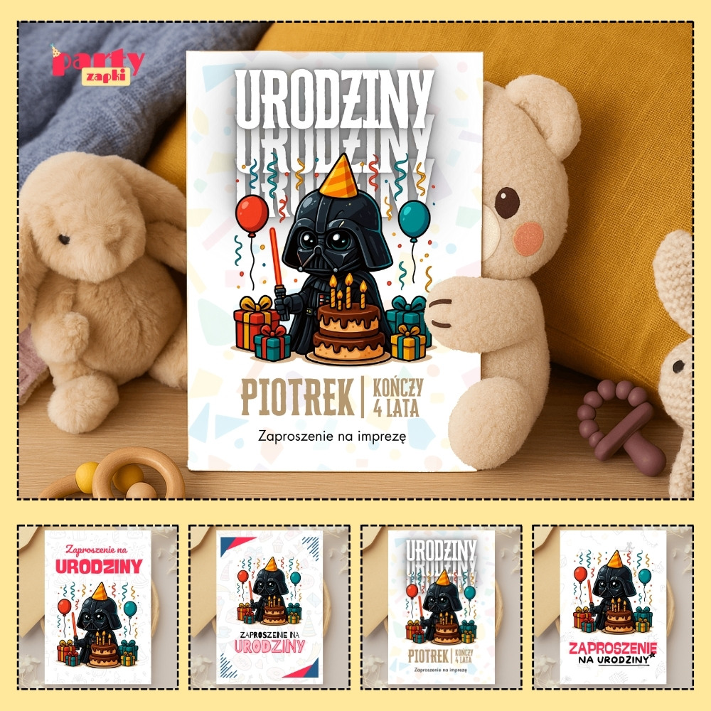 darth vader gwiezdne wojny zaproszenie partyzapki 01 1