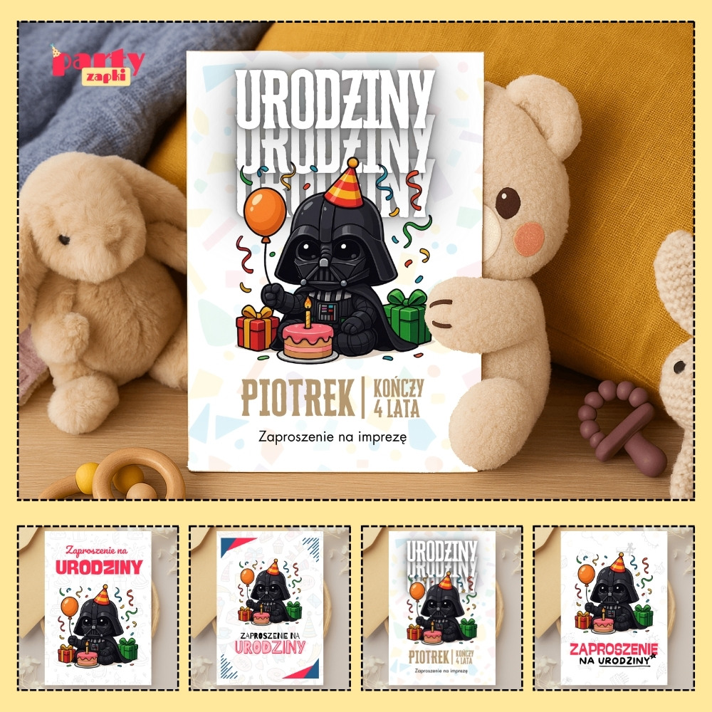 darth vader gwiezdne wojny zaproszenie partyzapki 03 1