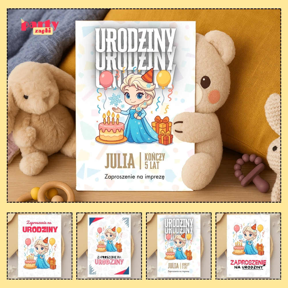 elsa kraina lodu zaproszenie partyzapki 01 1