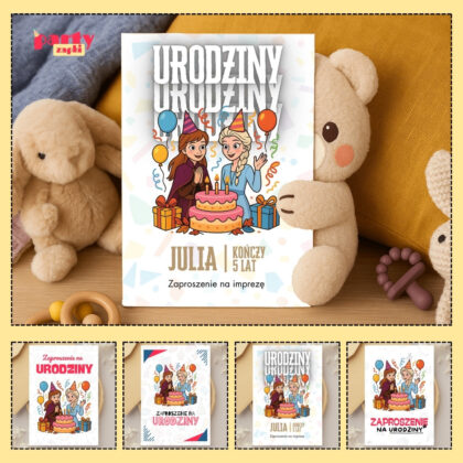 elsa kraina lodu zaproszenie partyzapki 02 1