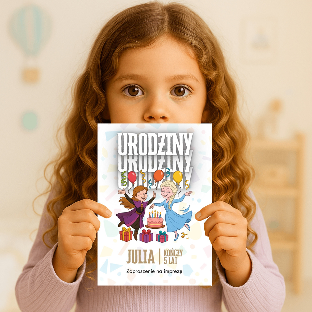 elsa kraina lodu zaproszenie partyzapki 05 3