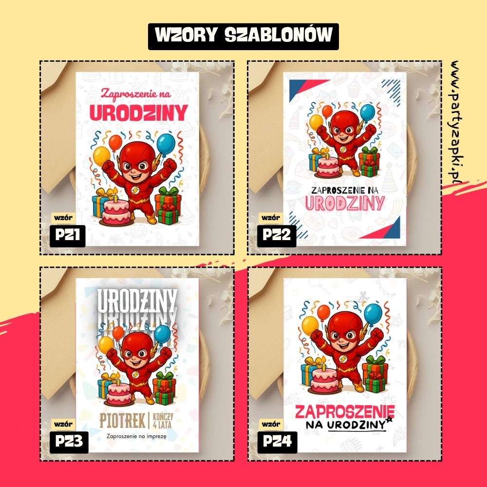 flash zaproszenie partyzapki 01 2