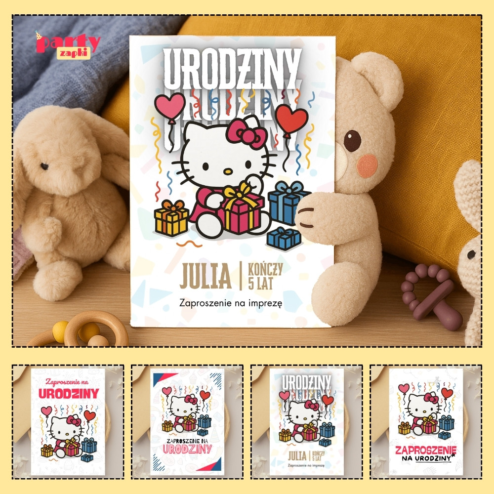 hello kitty zaproszenie partyzapki 04 1