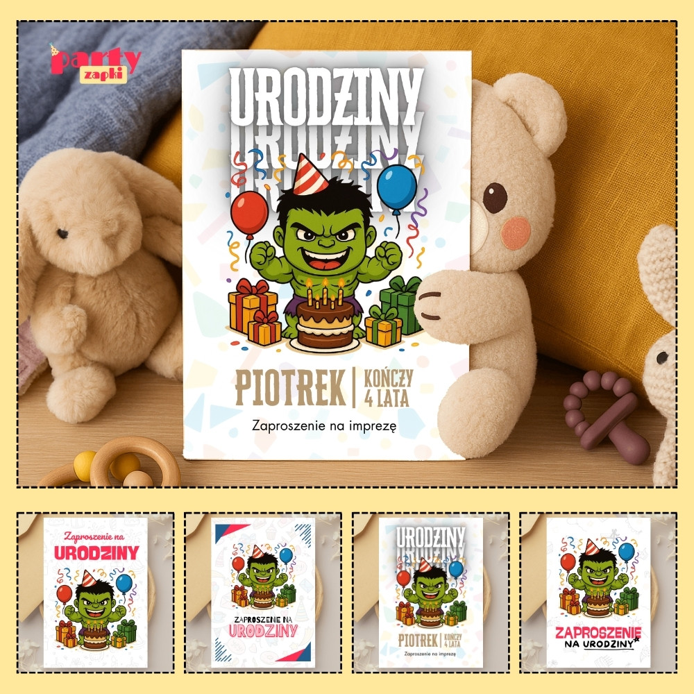 hulk zaproszenie partyzapki 02 1
