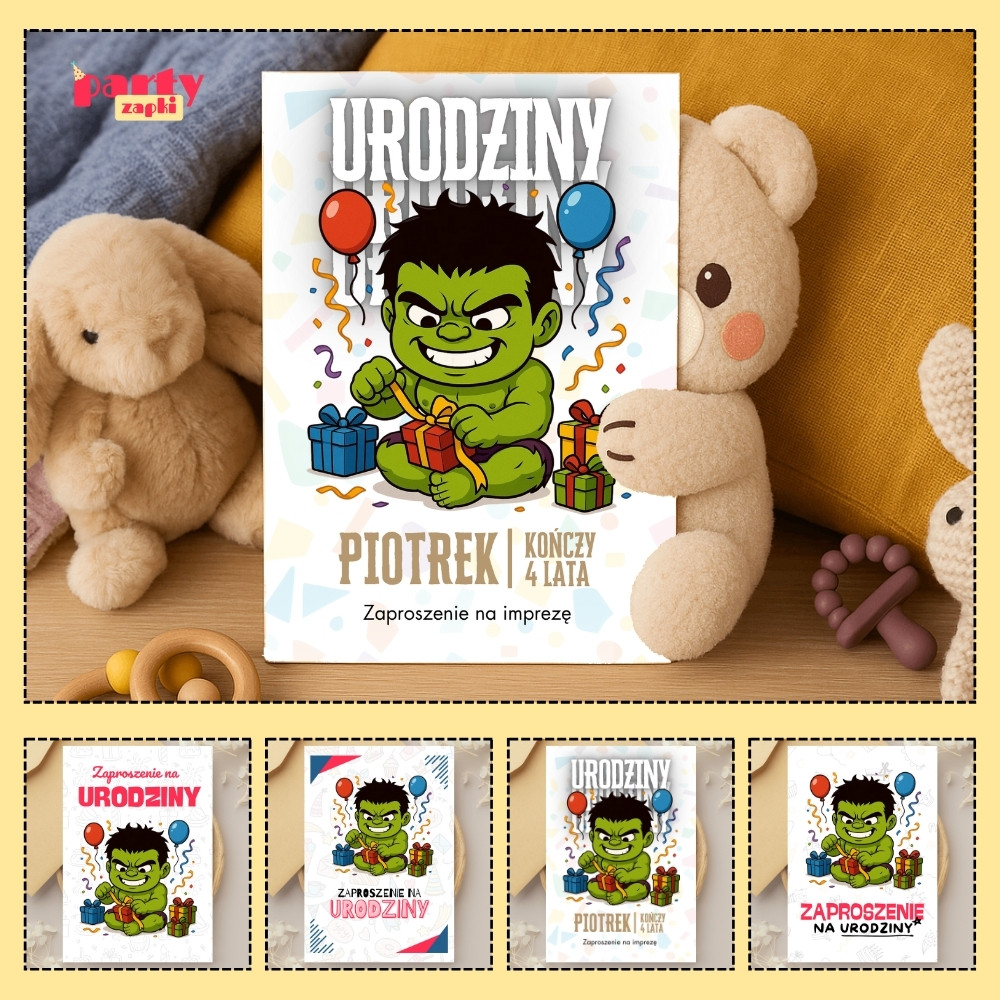 hulk zaproszenie partyzapki 06 1