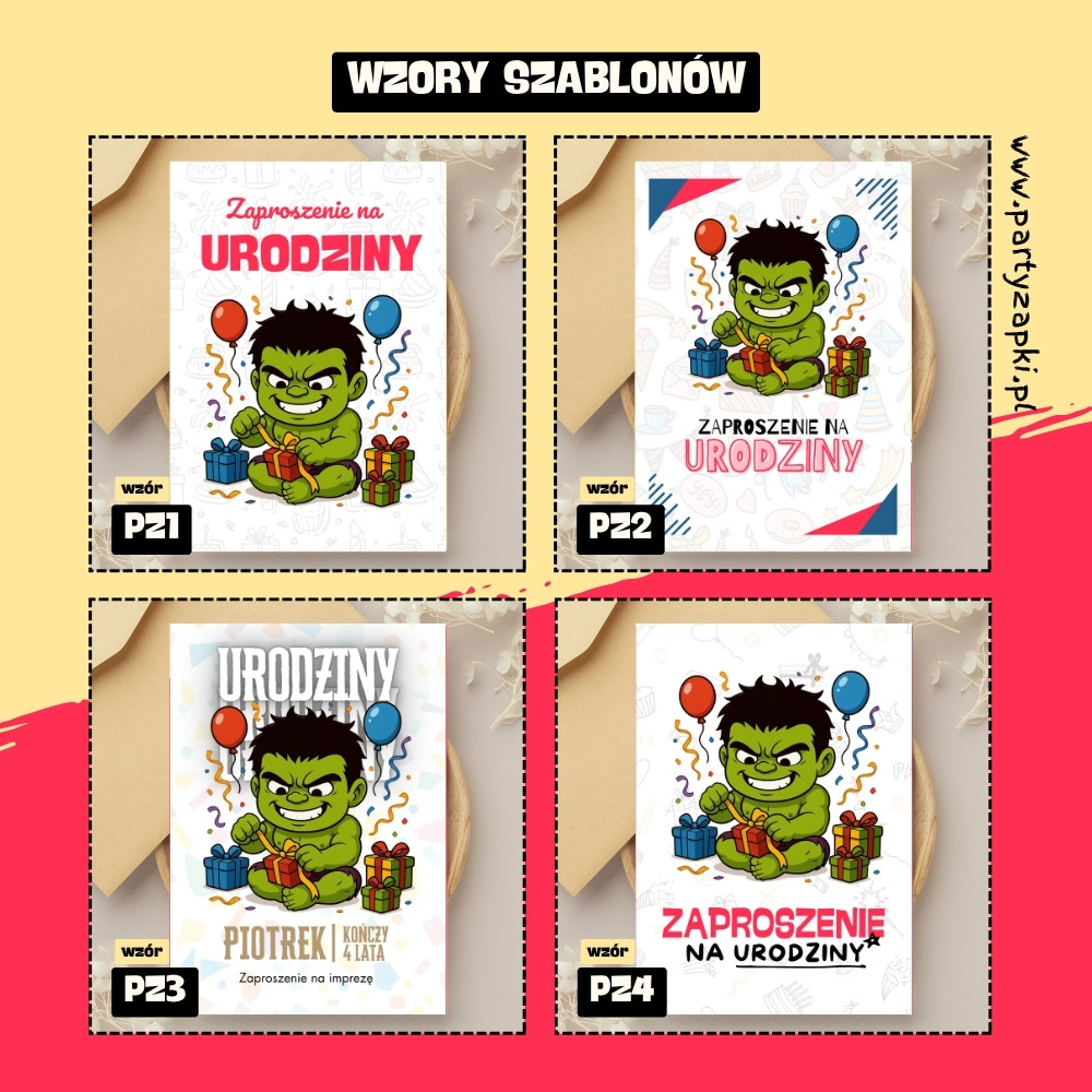 hulk zaproszenie partyzapki 06 2