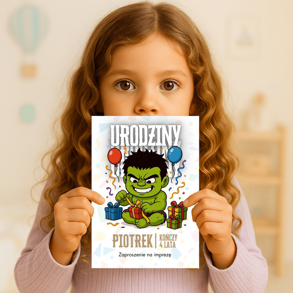 hulk zaproszenie partyzapki 06 3