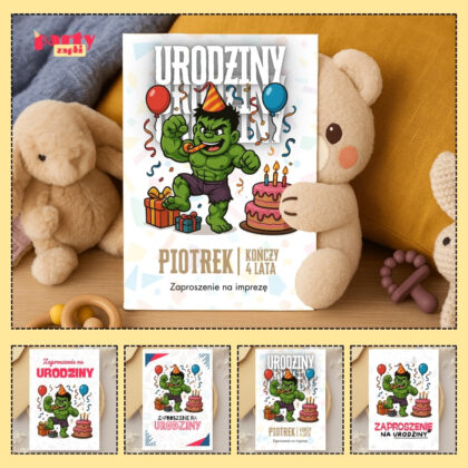 hulk zaproszenie partyzapki 07 1