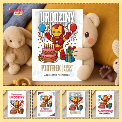iron man zaproszenie partyzapki 01 1