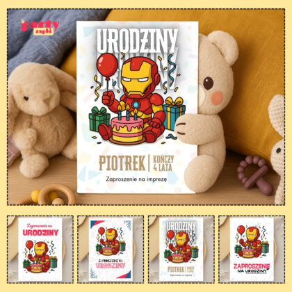 iron man zaproszenie partyzapki 03 1