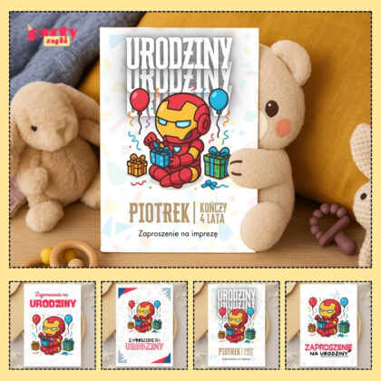 iron man zaproszenie partyzapki 04 1
