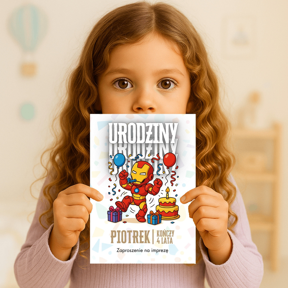 iron man zaproszenie partyzapki 05 3