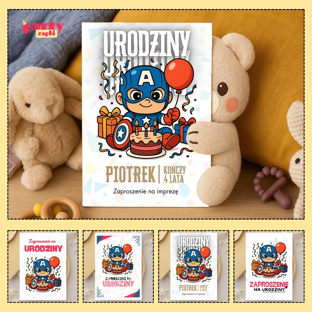 kapitan ameryka zaproszenie partyzapki 04 1