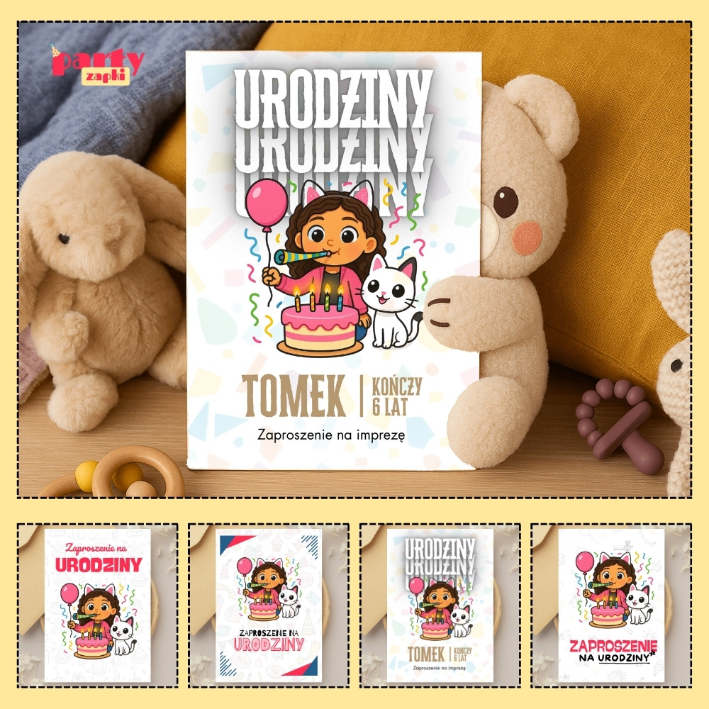 koci domek gabi zaproszenie partyzapki 02 1