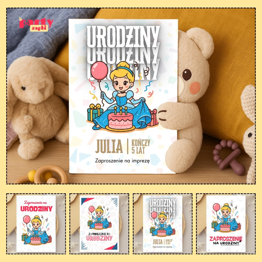 kopciuszek zaproszenie partyzapki 04 1