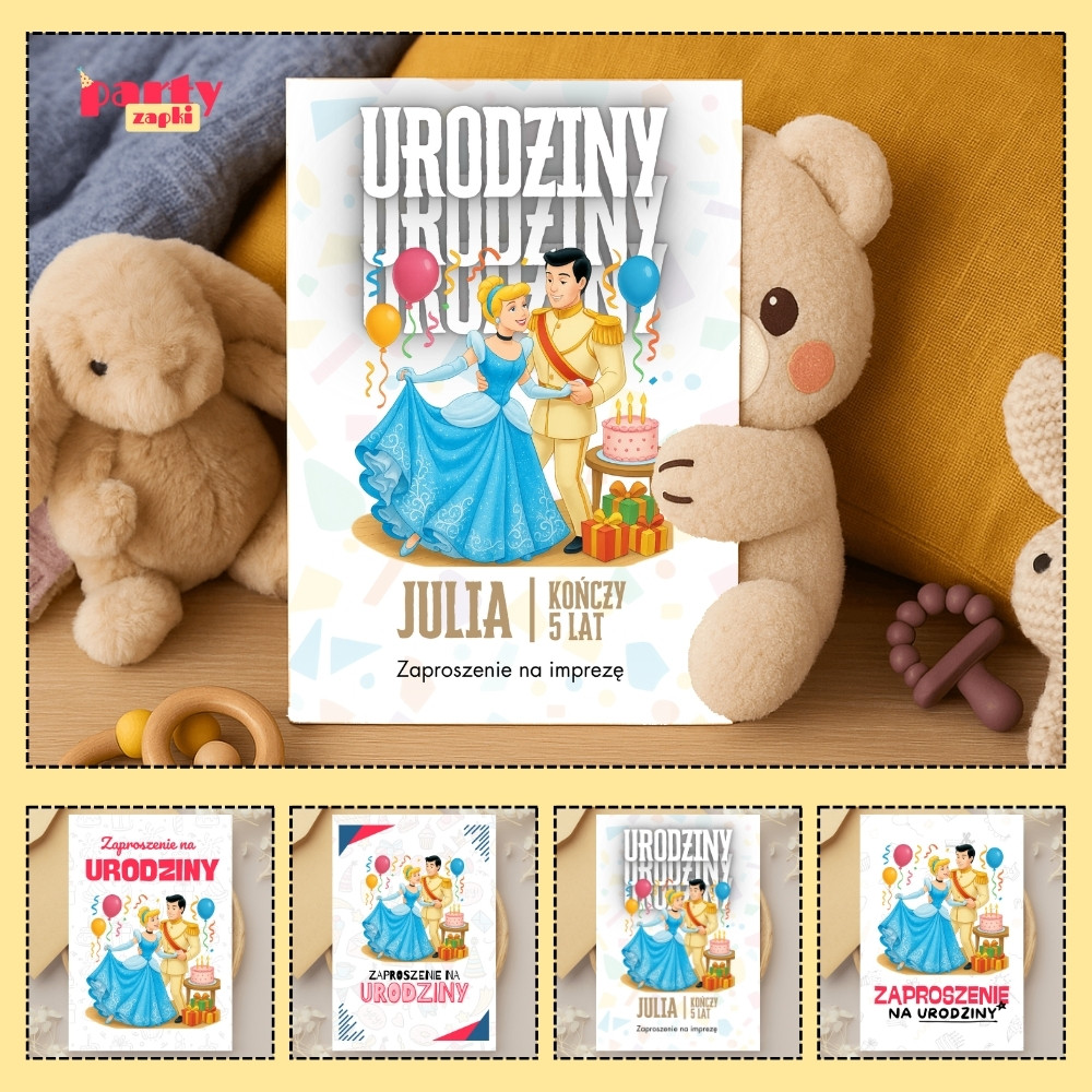 kopciuszek zaproszenie partyzapki 05 1