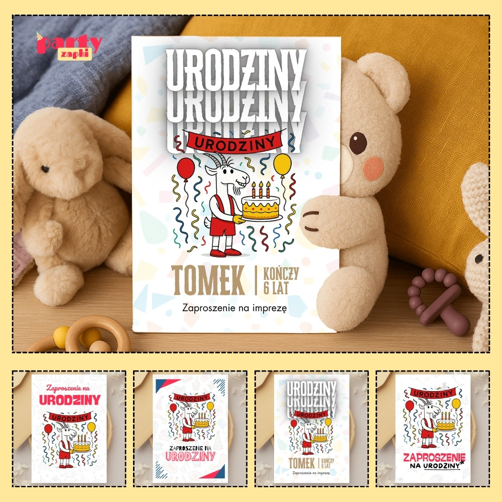 koziolek matolek zaproszenie partyzapki 01 1