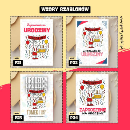 koziolek matolek zaproszenie partyzapki 01 2