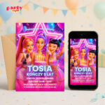 kpop demon hunters 02 zaproszenie na urodziny partyzapki 1