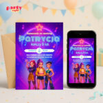 kpop demon hunters 03 zaproszenie na urodziny partyzapki 1