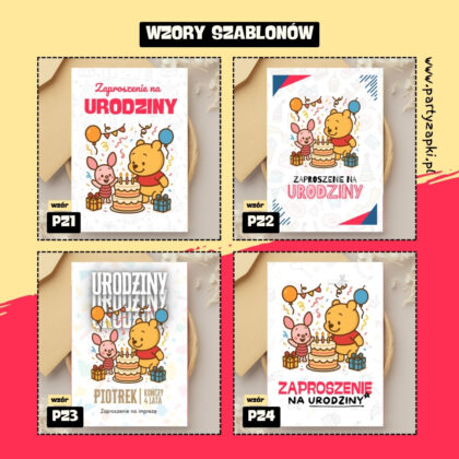 kubus puchatek zaproszenie partyzapki 01 2