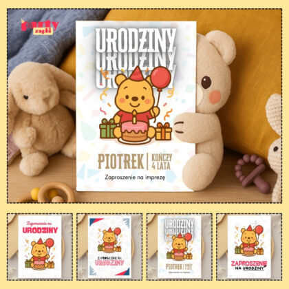 kubus puchatek zaproszenie partyzapki 06 1