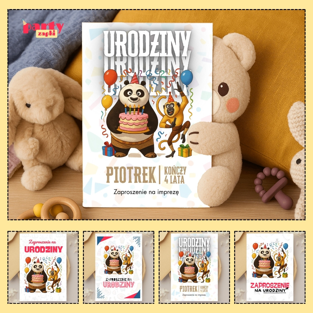 kung fu panda zaproszenie partyzapki 01 1