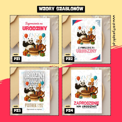 kung fu panda zaproszenie partyzapki 03 2