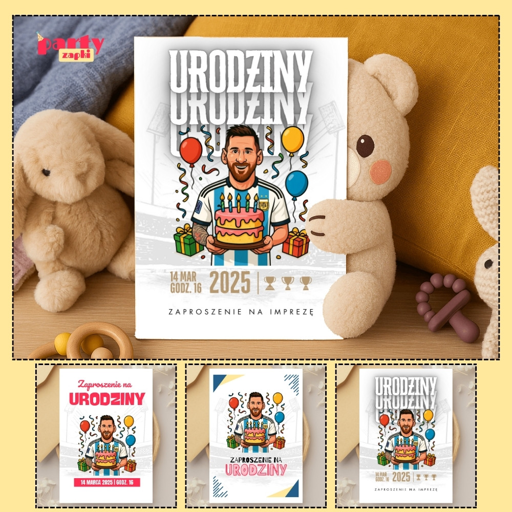 leo messi zaproszenie partyzapki 06 1