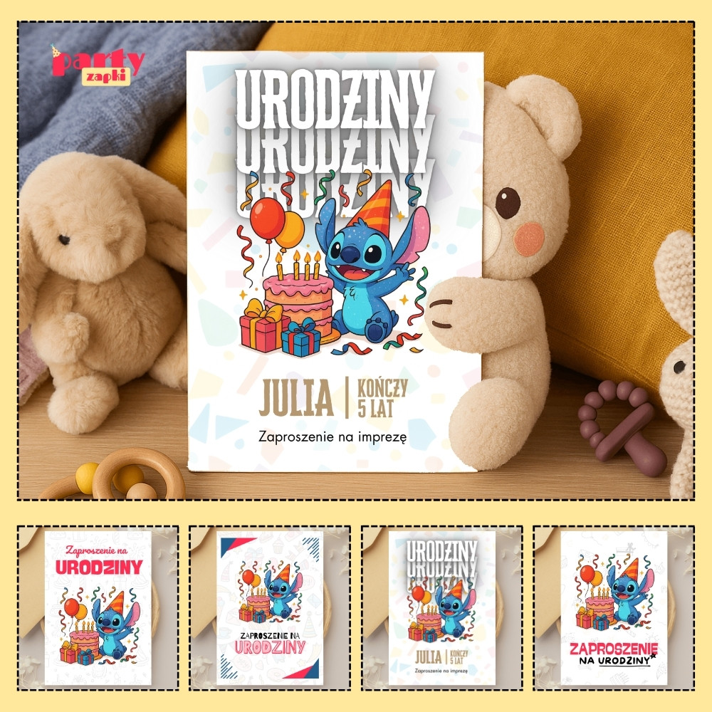 lilo i stich zaproszenie partyzapki 01 1