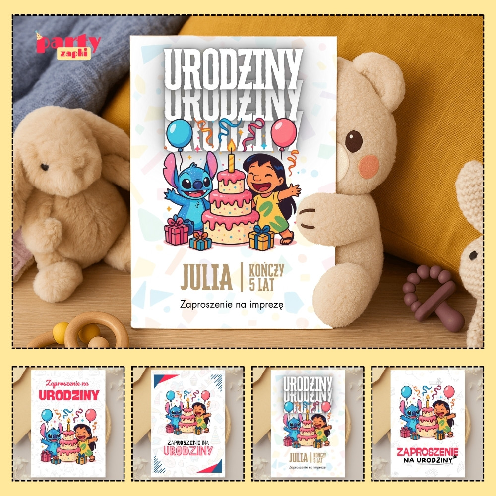lilo i stich zaproszenie partyzapki 02 1