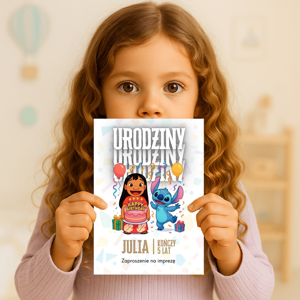 lilo i stich zaproszenie partyzapki 03 3