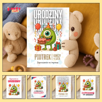 mike wazowski potwory i spolka zaproszenie partyzapki 01 1