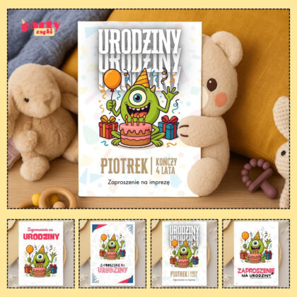 mike wazowski potwory i spolka zaproszenie partyzapki 03 1