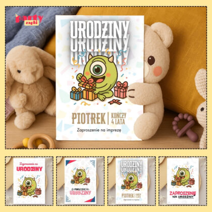 mike wazowski potwory i spolka zaproszenie partyzapki 04 1