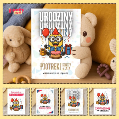 minionki zaproszenie partyzapki 03 1