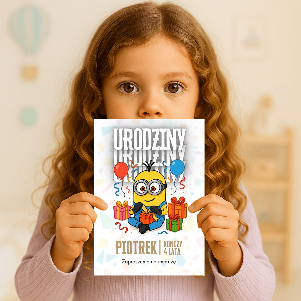 minionki zaproszenie partyzapki 04 3