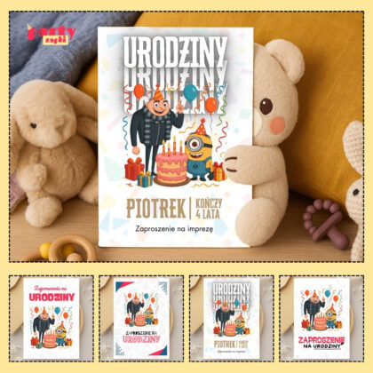 minionki zaproszenie partyzapki 05 1