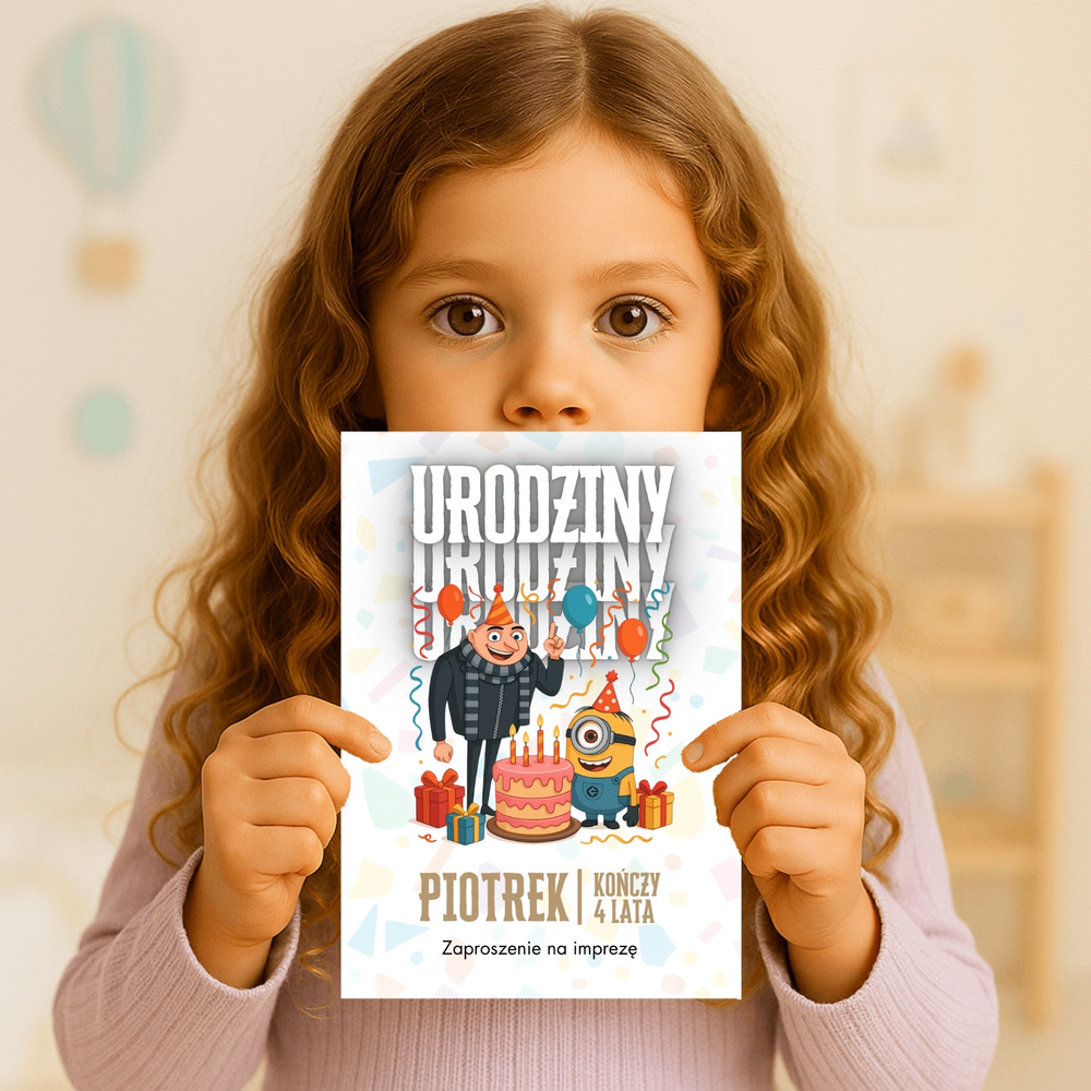 minionki zaproszenie partyzapki 05 3