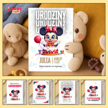 myszka minnie zaproszenie partyzapki 02 1