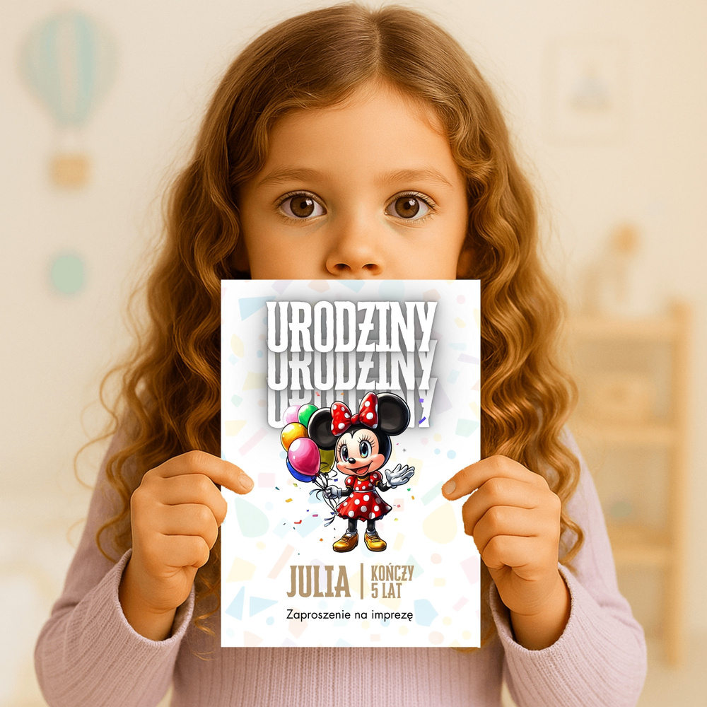 myszka minnie zaproszenie partyzapki 05 3