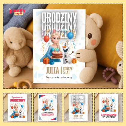 olaf kraina lodu zaproszenie partyzapki 05 1