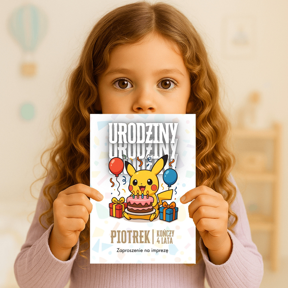 pikachu pokemon zaproszenie partyzapki 04 3