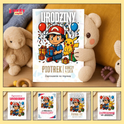 pikachu pokemon zaproszenie partyzapki 07 1