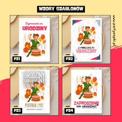 piotrus pan zaproszenie partyzapki 01 2