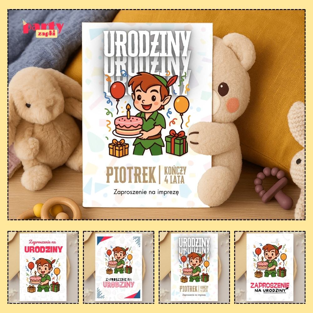 piotrus pan zaproszenie partyzapki 03 1