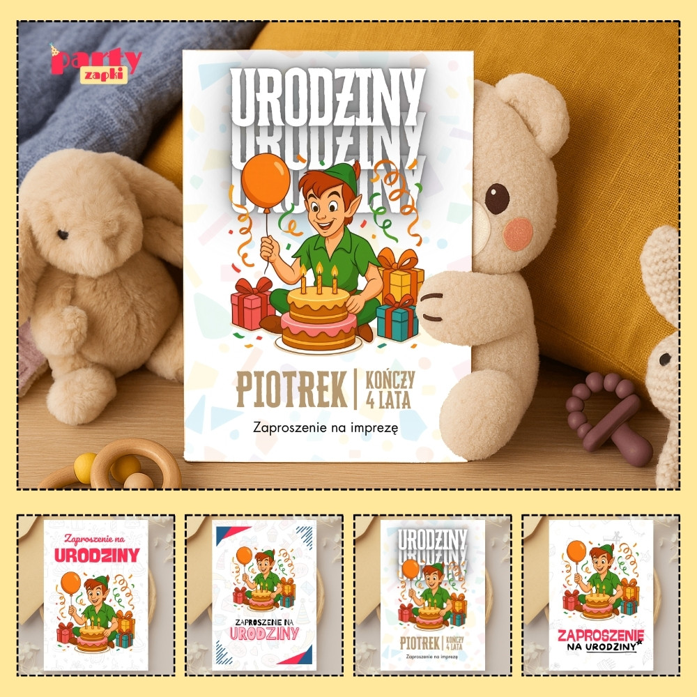piotrus pan zaproszenie partyzapki 05 1