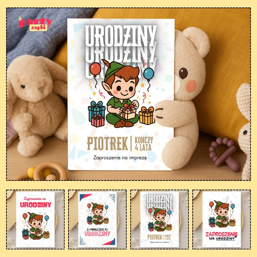 piotrus pan zaproszenie partyzapki 06 1