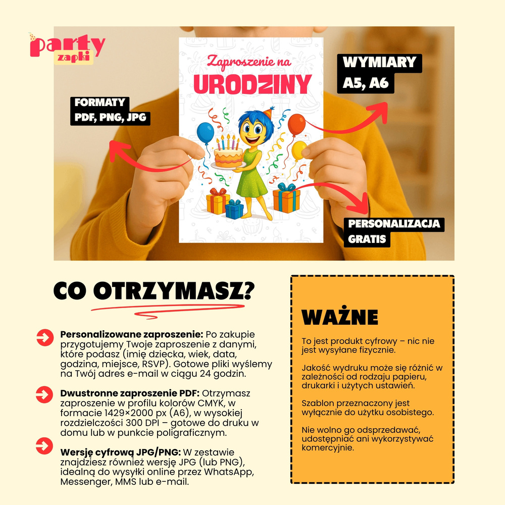 radosc w glowie sie nie miesci zaproszenie partyzapki 04 4