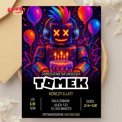 roblox 03 zaproszenie na urodziny partyzapki 2